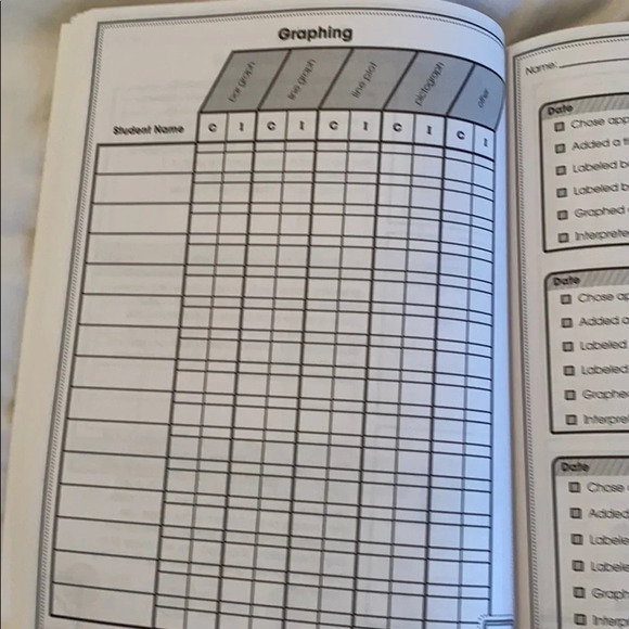 Classroom data tracking book - Picture 4 of 5